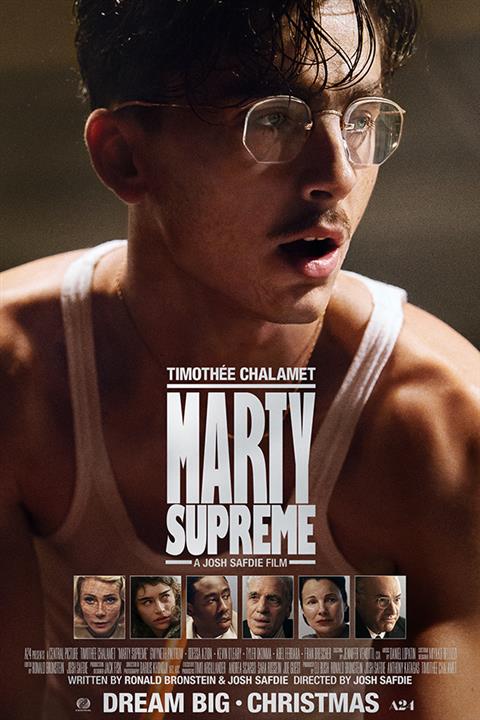 Marty Supreme poster