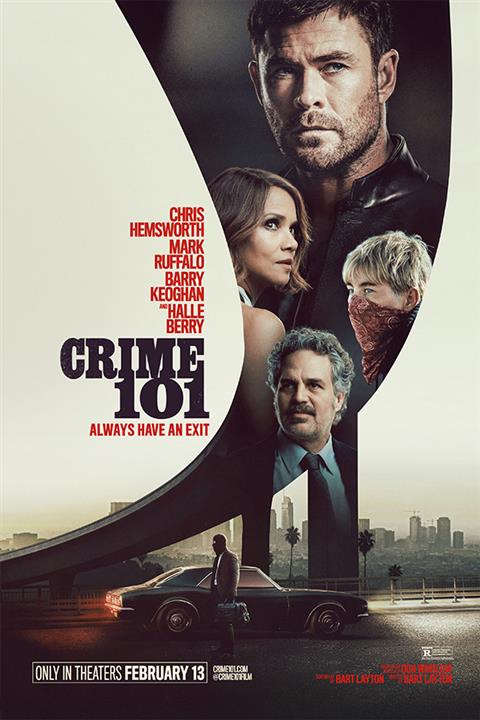 Crime 101 poster