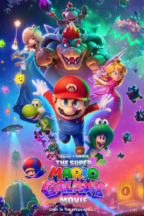 The Super Mario Galaxy Movie poster
