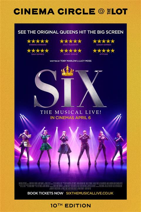 SIX The Musical Live! poster