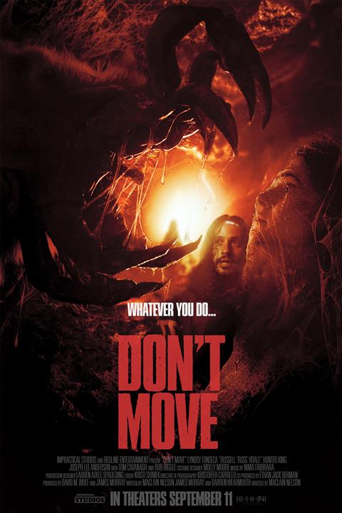 DON'T MOVE poster