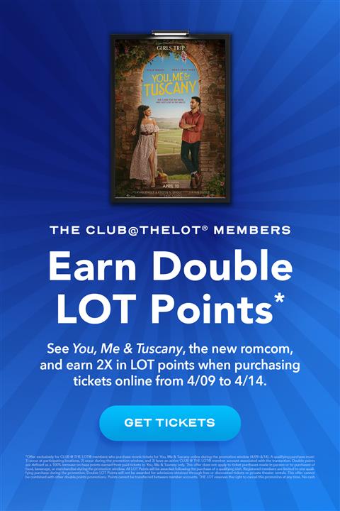 2X Points You, Me & Tuscany image