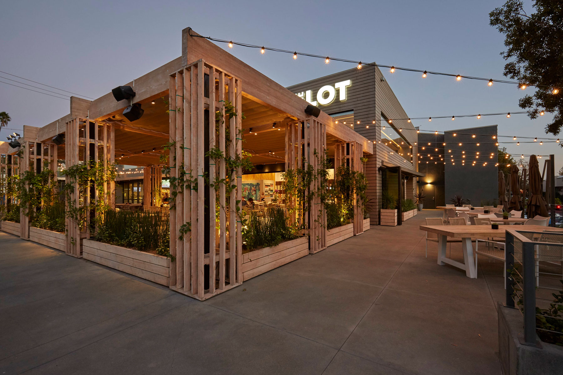 The Lot La Jolla location building