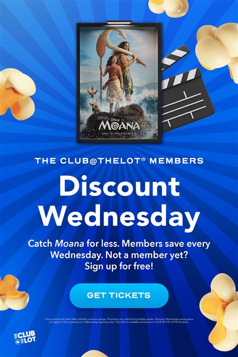 Discount Wednesday Moana image