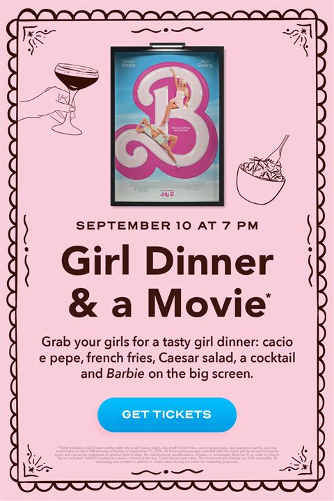Girl Dinner: Barbie image