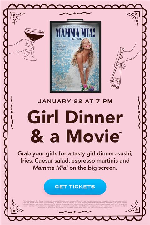 LJ Girl Dinner: Mamma Mia! image