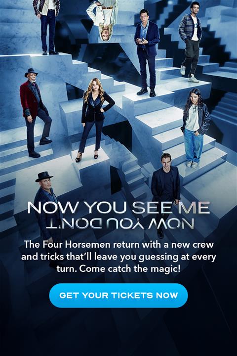 Now You See Me Now You Don't TICKETS image