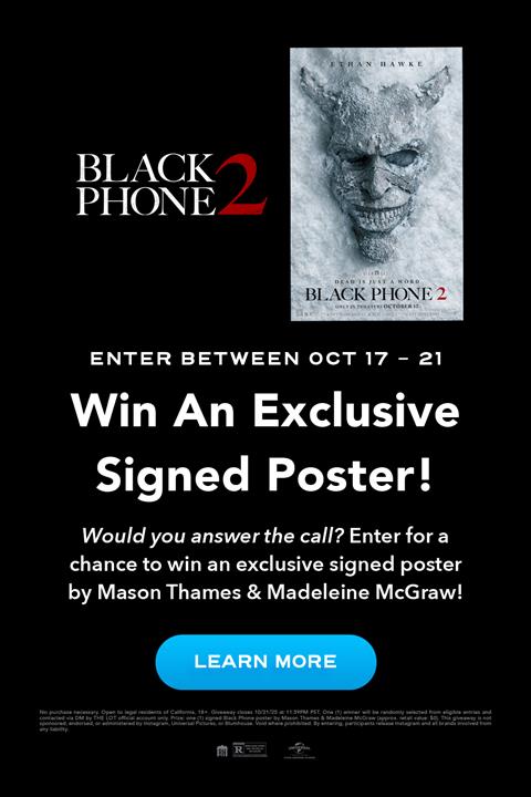 Signed Poster Black Phone 2 image