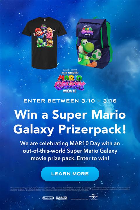 Super Mario Galaxy Prize pack image