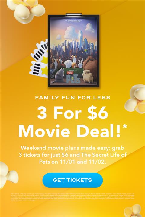 The Secret Life of Pets tickets image