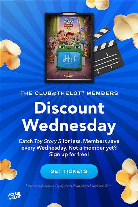 Toy Story 5 Discount Wednesday image