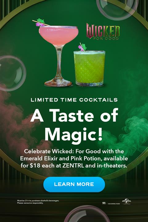Wicked For Good Cocktails image