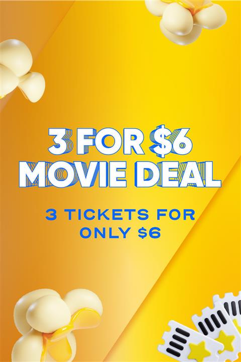 3 For $6 Movie Deal image