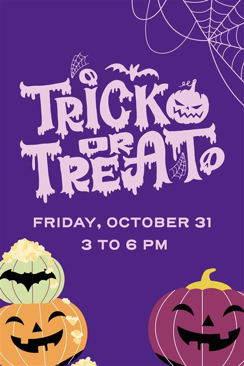 Trick Or Treat With Us! image