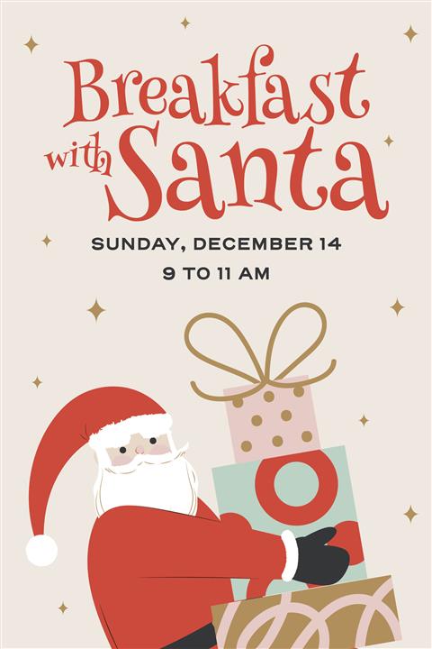 Breakfast with Santa! A Holiday Breakfast Buffet image