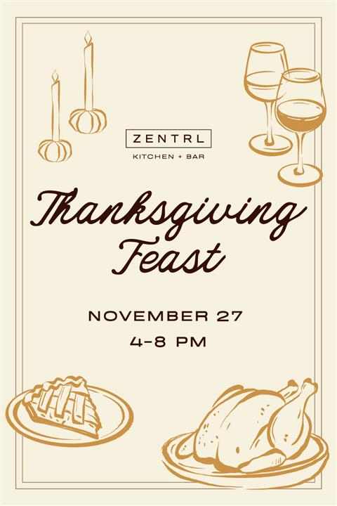 Thanksgiving Holiday Buffet at ZENTRL image