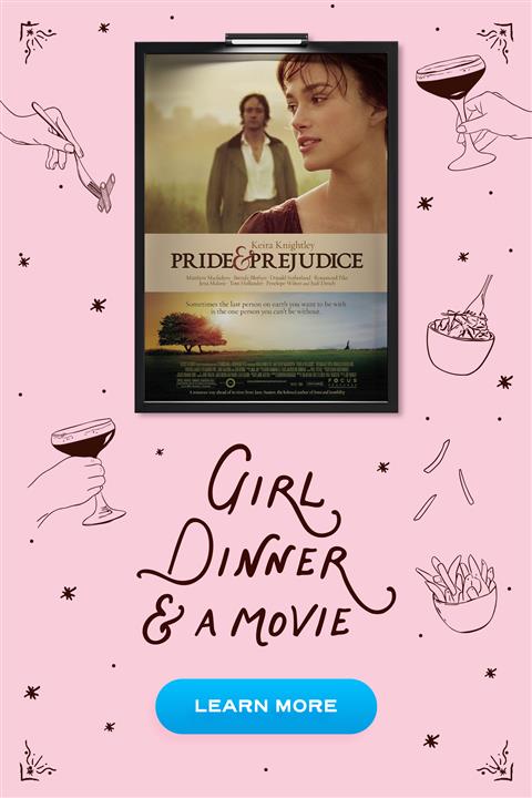 Girl Dinner & A Movie: Pride & Prejudice image