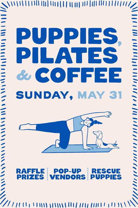 Puppies, Pilates & Coffee image