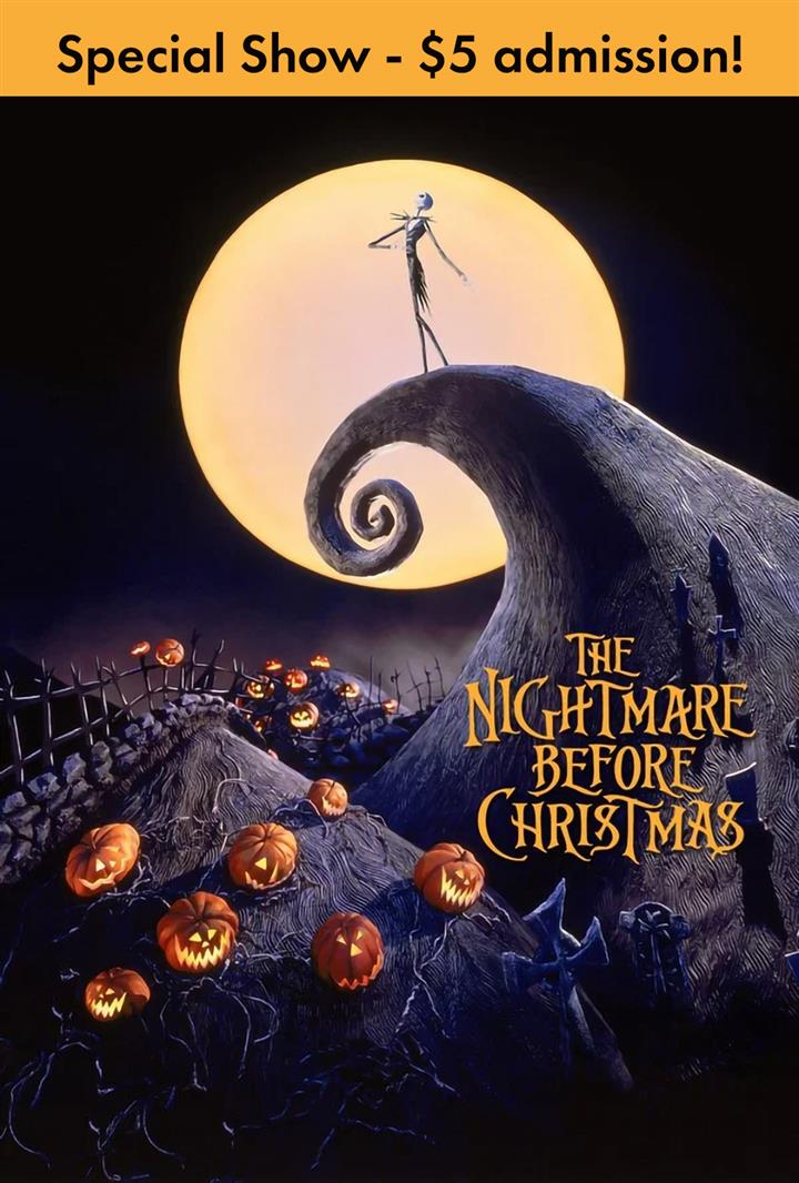 THE NIGHTMARE BEFORE CHRISTMAS Movie Poster