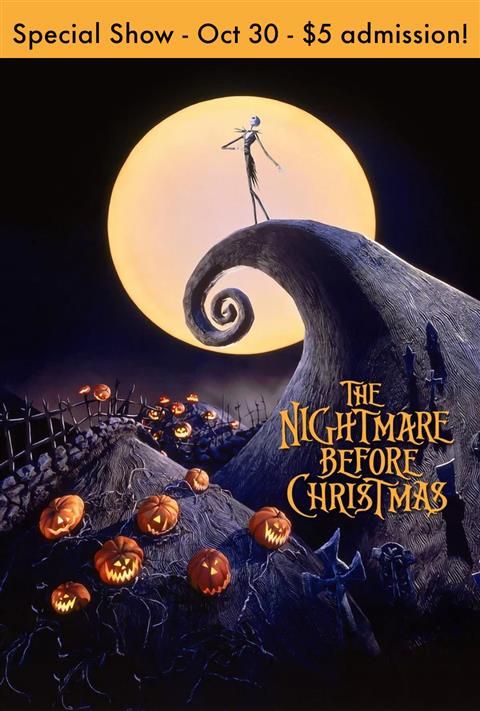 THE NIGHTMARE BEFORE CHRISTMAS poster